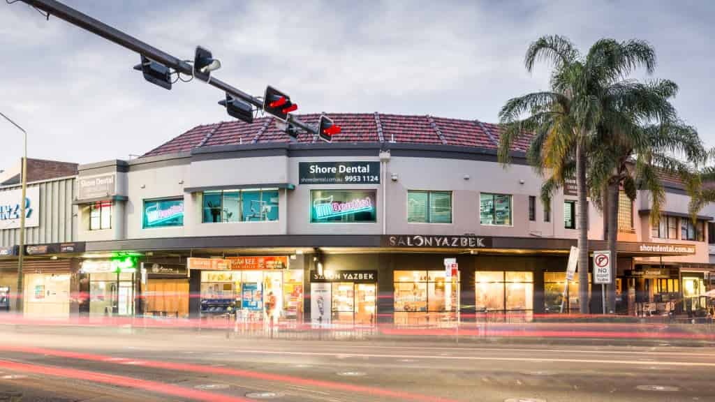 shore dental on military road neutral bay